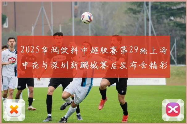 2025华润饮料中超联赛第29轮上海申花与深圳新鹏城赛后发布会精彩回顾与分析