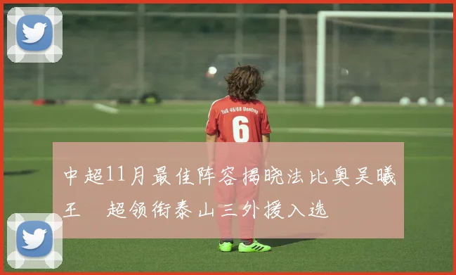 中超11月最佳阵容揭晓法比奥吴曦王燊超领衔泰山三外援入选